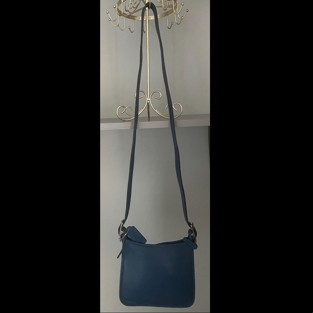 Coach long strap, soft leather